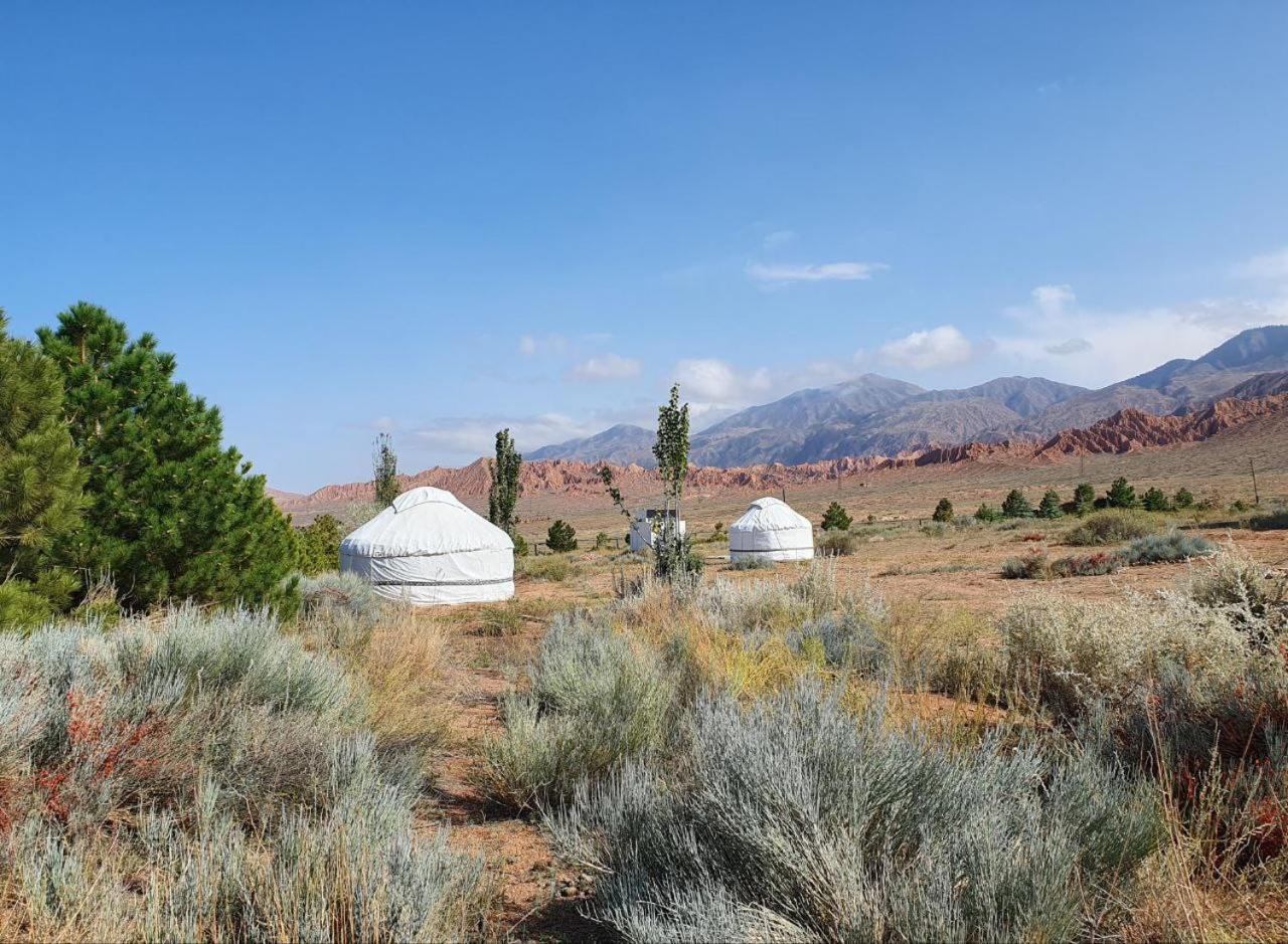 Bed and Breakfast Agat Yurt Camp Kaji-Say Exterior foto